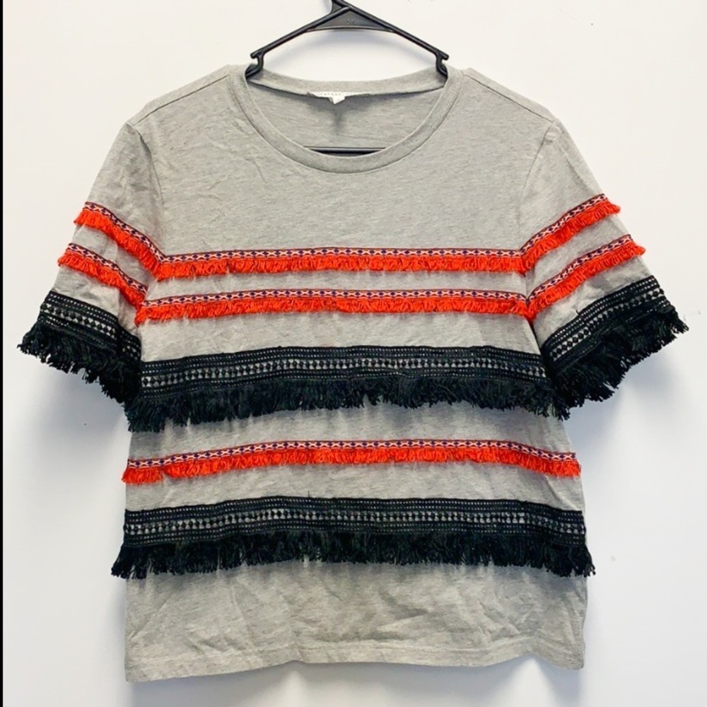 Endless Rose fringe tee shirt